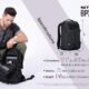 Sac à dos tactique noir 25L Nylon militaire imperméable - photo 3