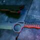 Couteau défensif Templar V2 artisanal N690CO étui kydex - photo 4