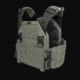 Porte plaque low profile WAS plate carrier tactique - photo 1