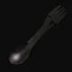 Spork, Cuillère fourchette métal de randonnée - photo 1
