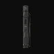 Lampe EDC Nitecore EDC09 vue de profil, clip bidirectionnel en acier inoxydable